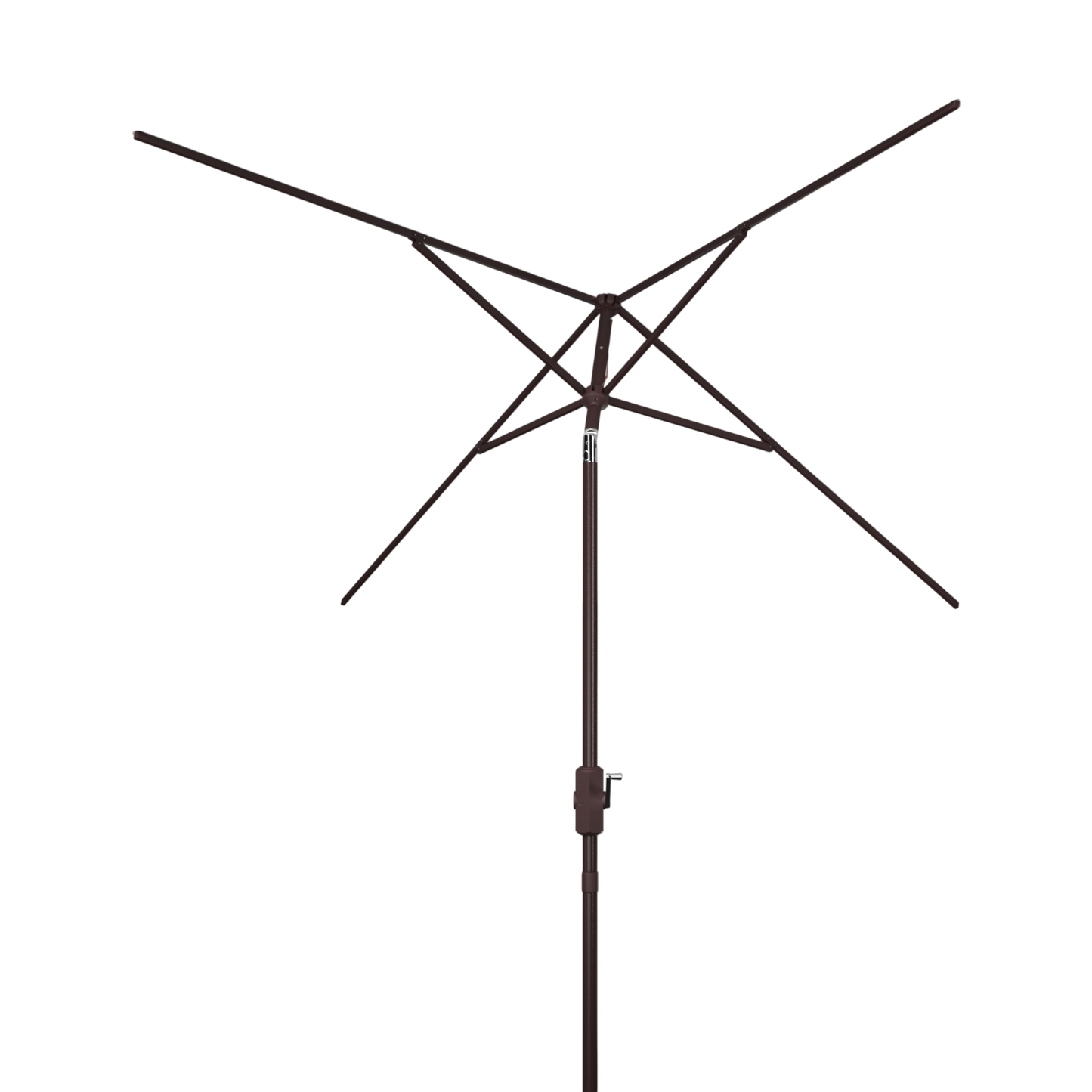 Eterna 7.5 ft Square Umbrella White