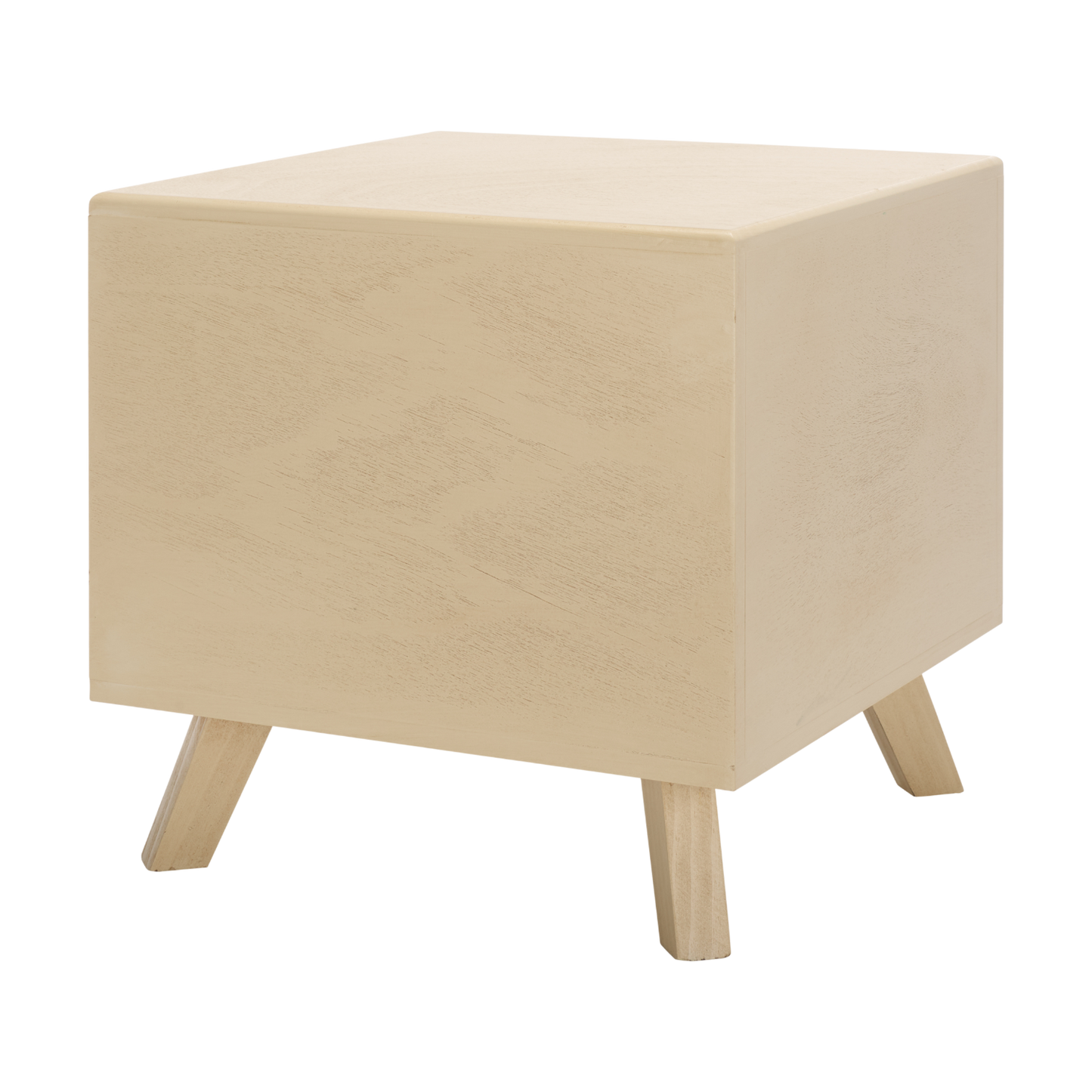 Zahara square small Pet Bed Beige