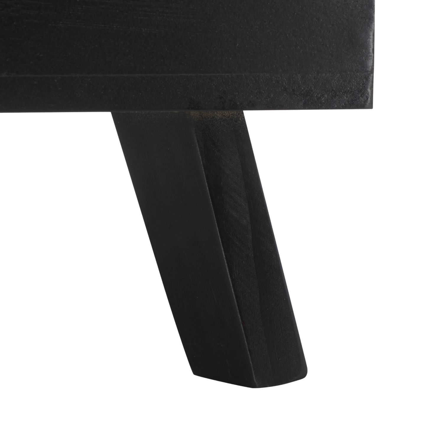 Zahara square small Pet Bed Black