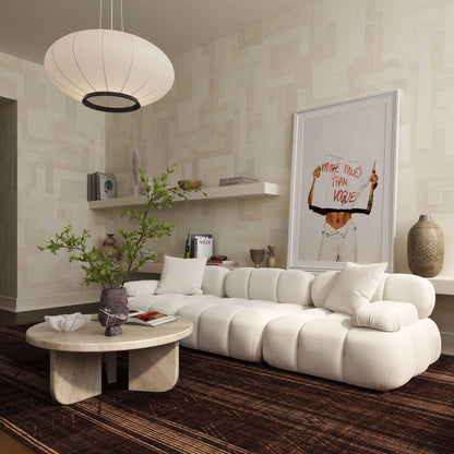 Solace Off White Modular Sofa