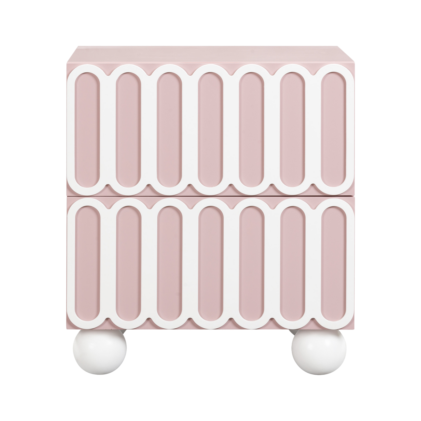 Valeria Pink Nightstand