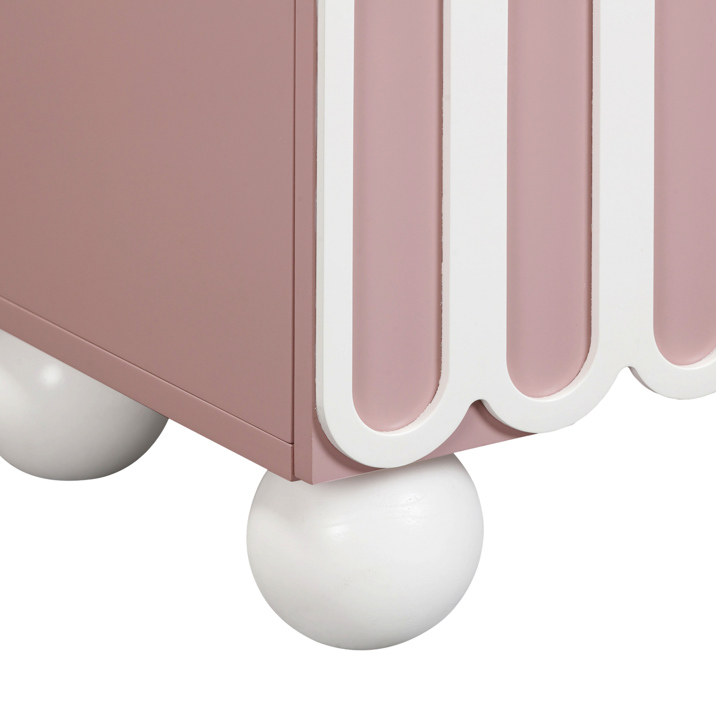 Valeria Pink Nightstand