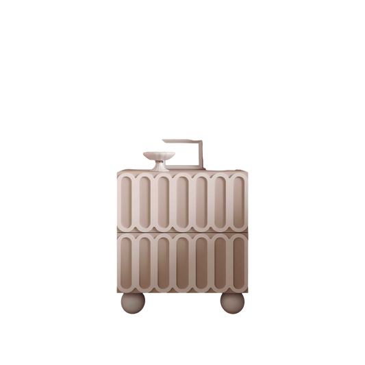 Valeria Taupe Nightstand