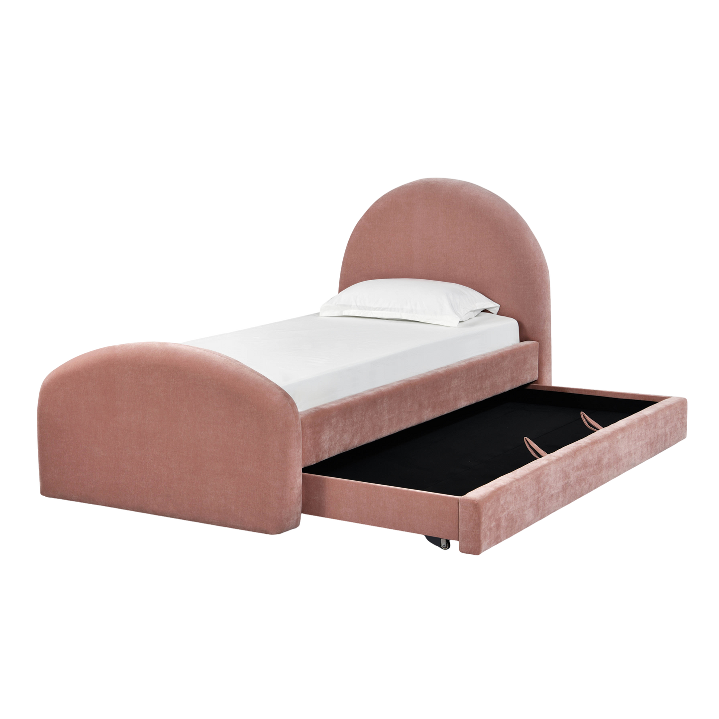 Valeria Rose Upcycled Chenille Twin Bed