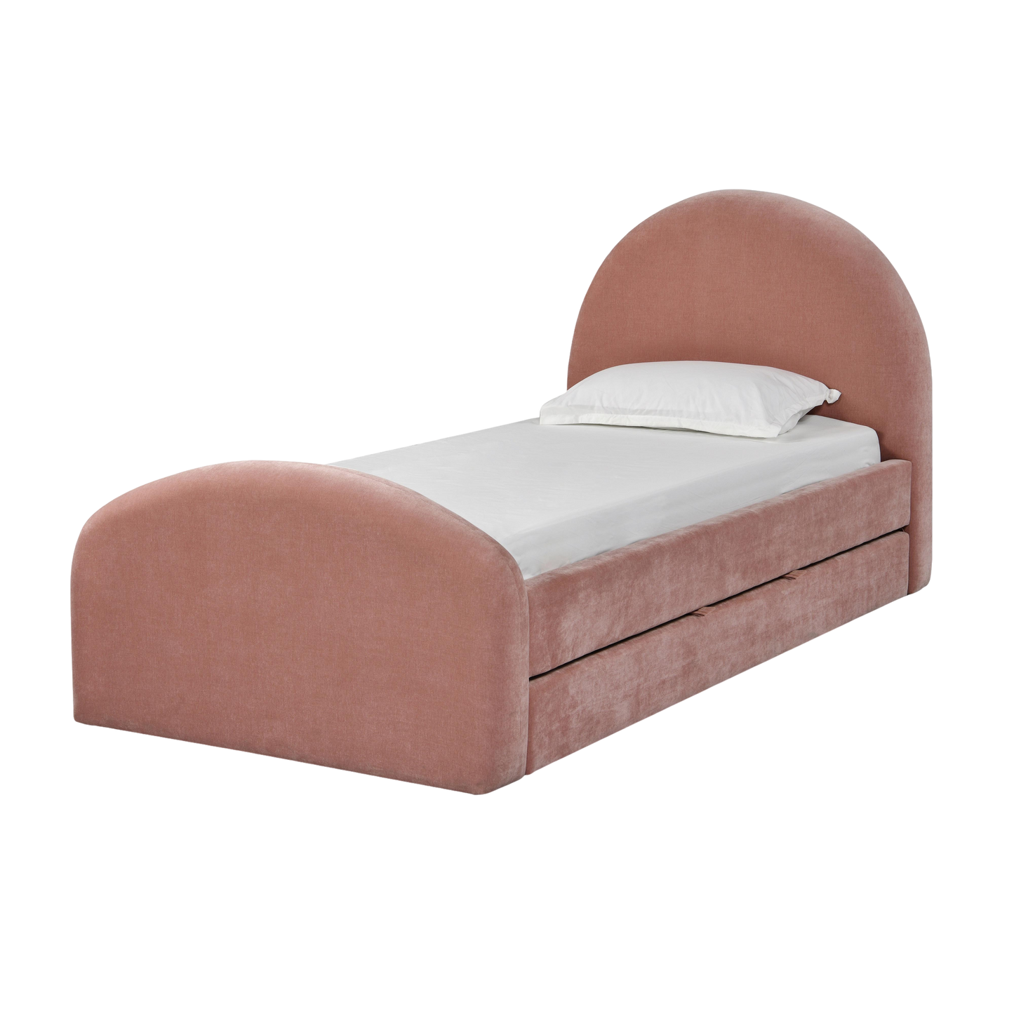 Valeria Rose Upcycled Chenille Twin Bed