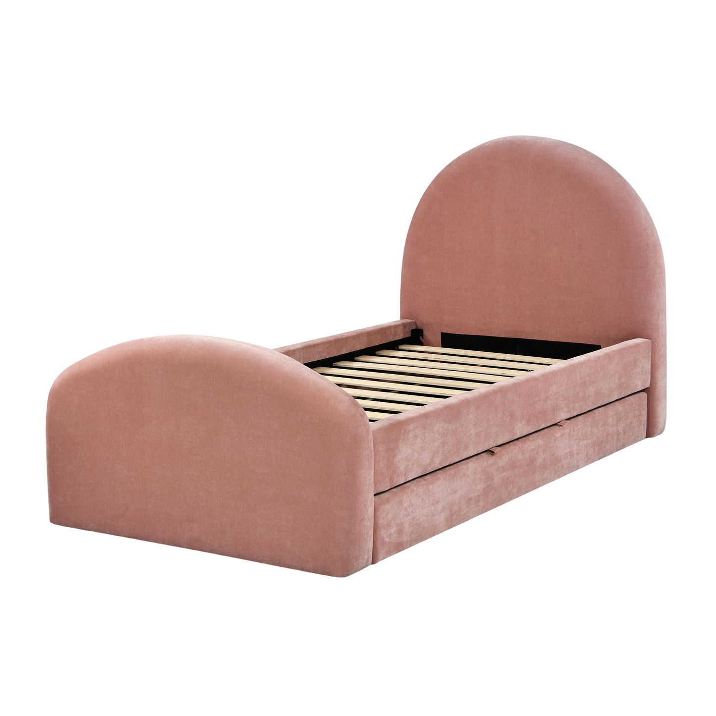 Valeria Rose Upcycled Chenille Twin Bed
