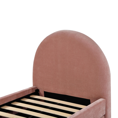 Valeria Rose Upcycled Chenille Twin Bed