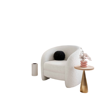 Boho Black Sheepskin 16 Pillow