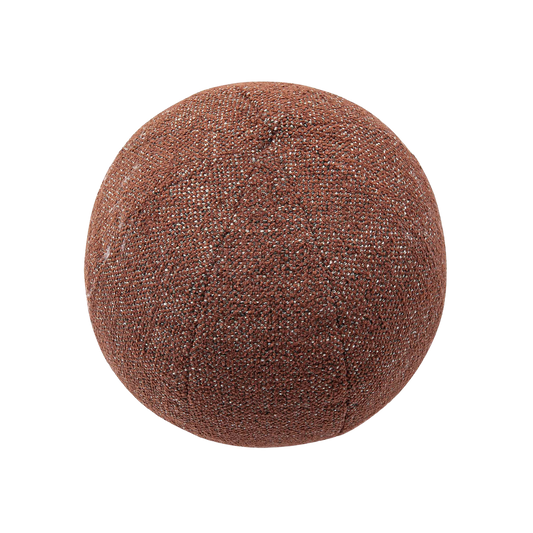 Boho Red Basketweave 14 Pillow