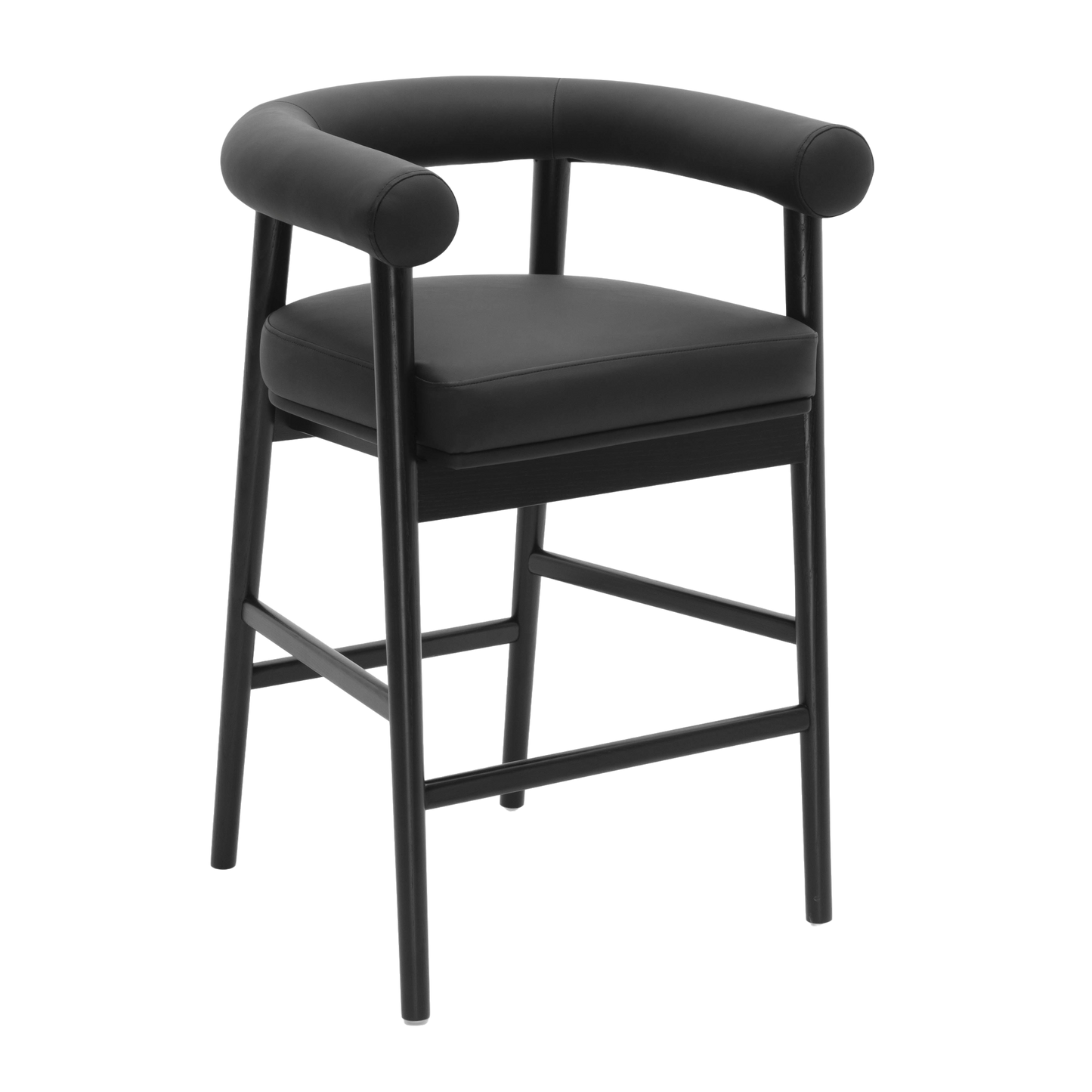 Sorrento Black Counter Stool