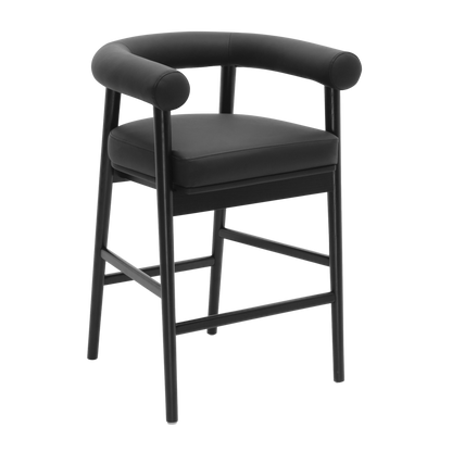 Sorrento Black Counter Stool