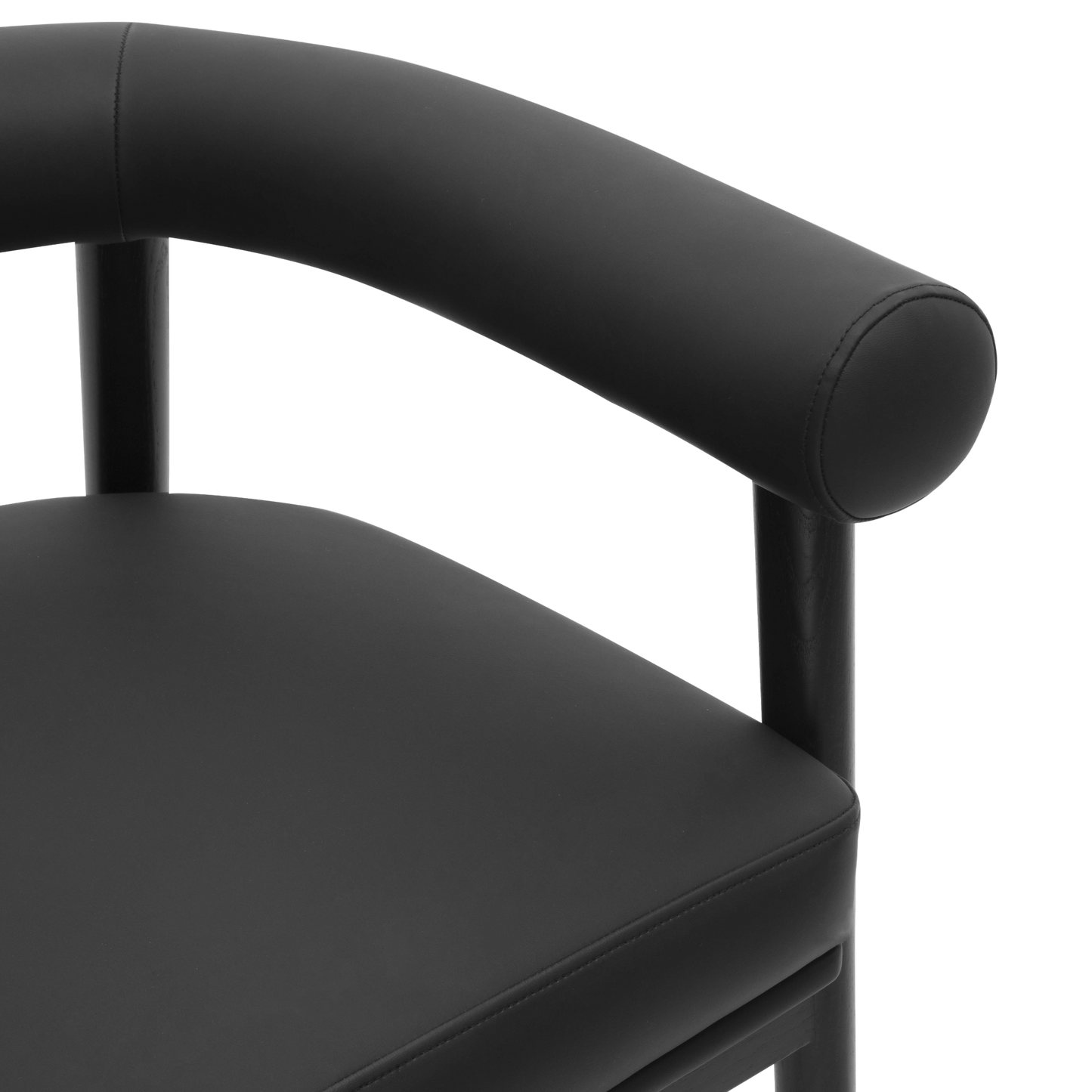 Sorrento Black Counter Stool