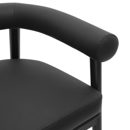 Sorrento Black Counter Stool