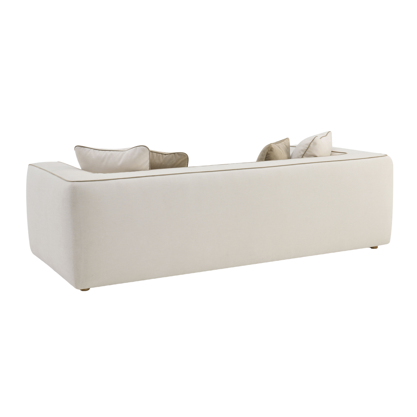 Vallora Cream Linen Sofa
