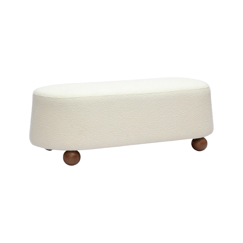 Mell Bench Cream Boucle