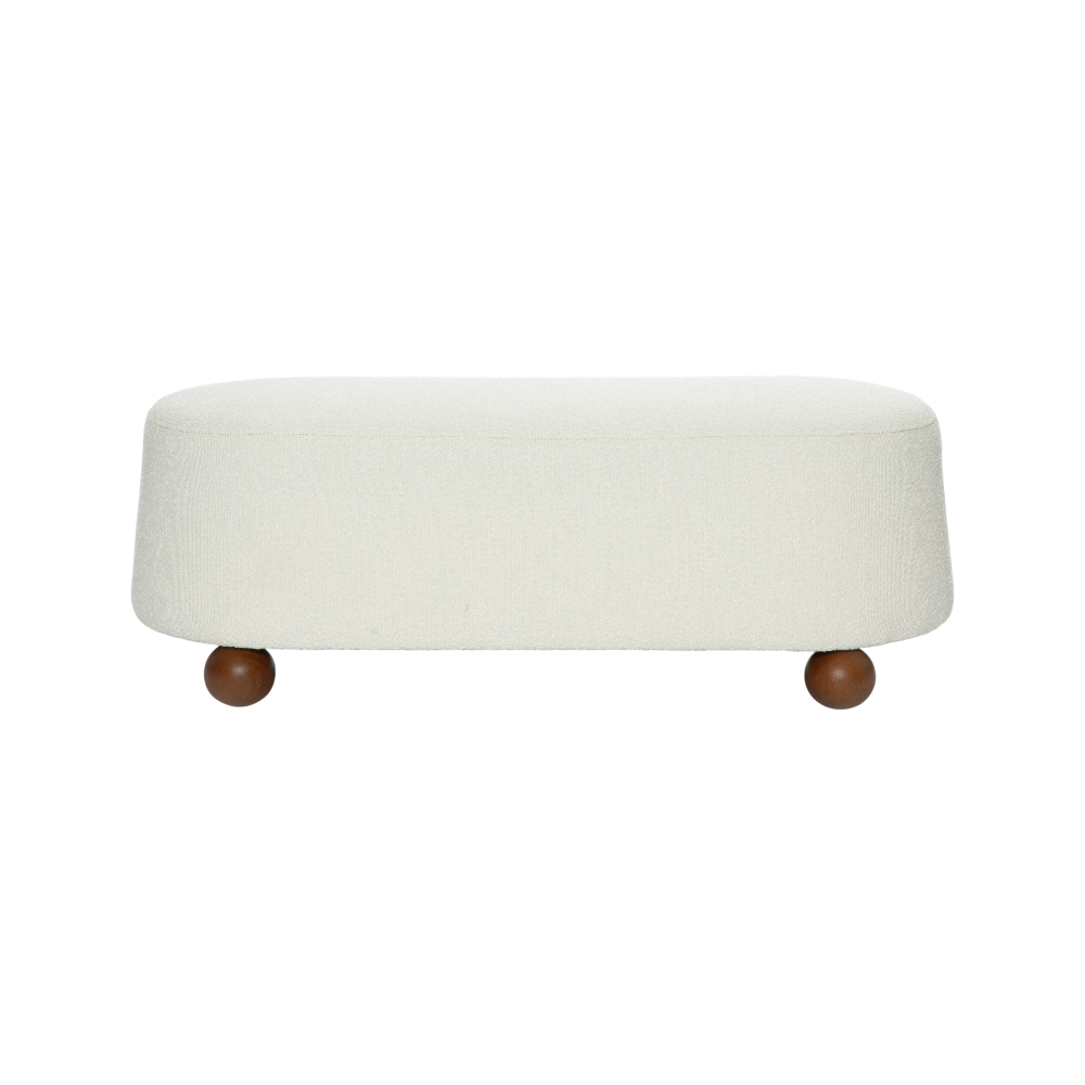 Mell Bench Cream Boucle