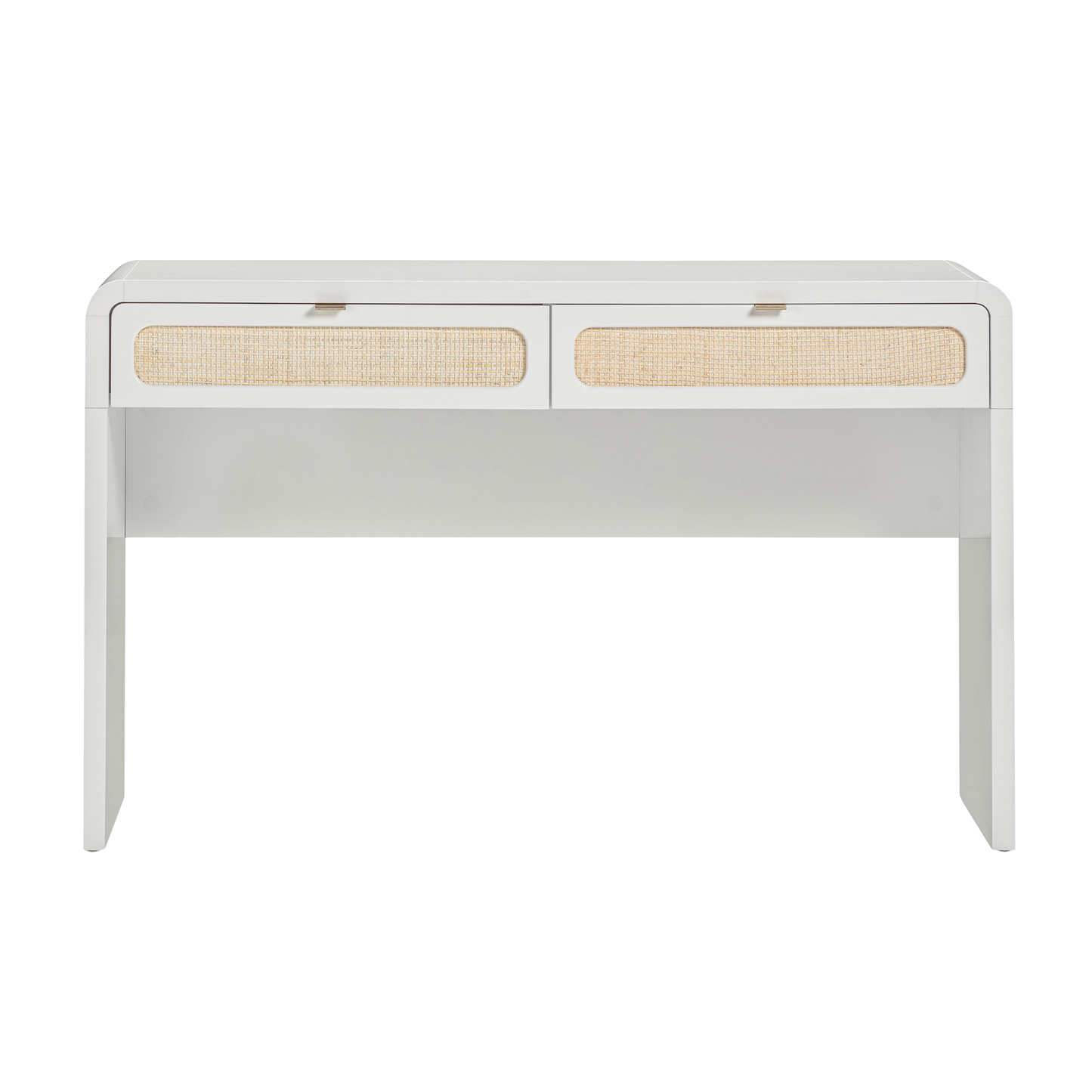 Marshy Rattan 2 Drawer Desk