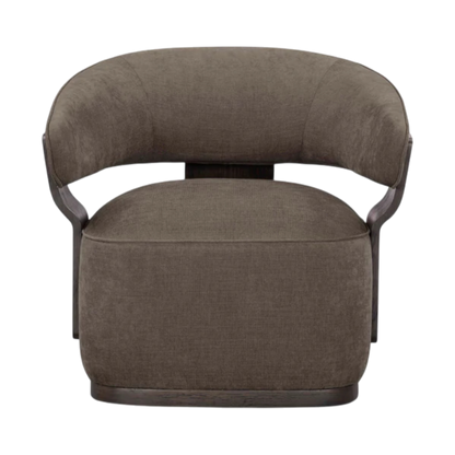 Thalora Linen Swivel Accent Chair