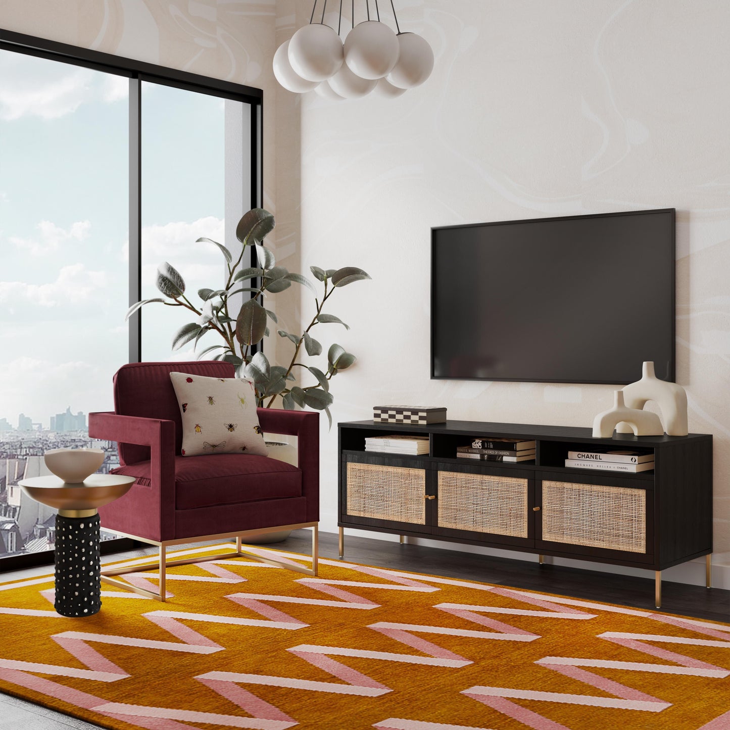 Ignis Noir Media Console