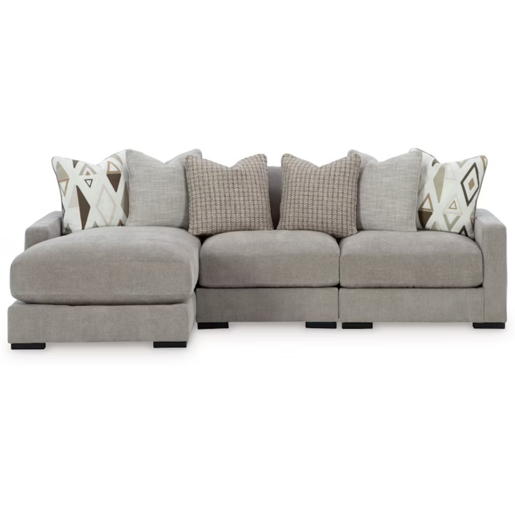 20305S3| Aslan Court 3-Piece Sofa Sectional with Chaise