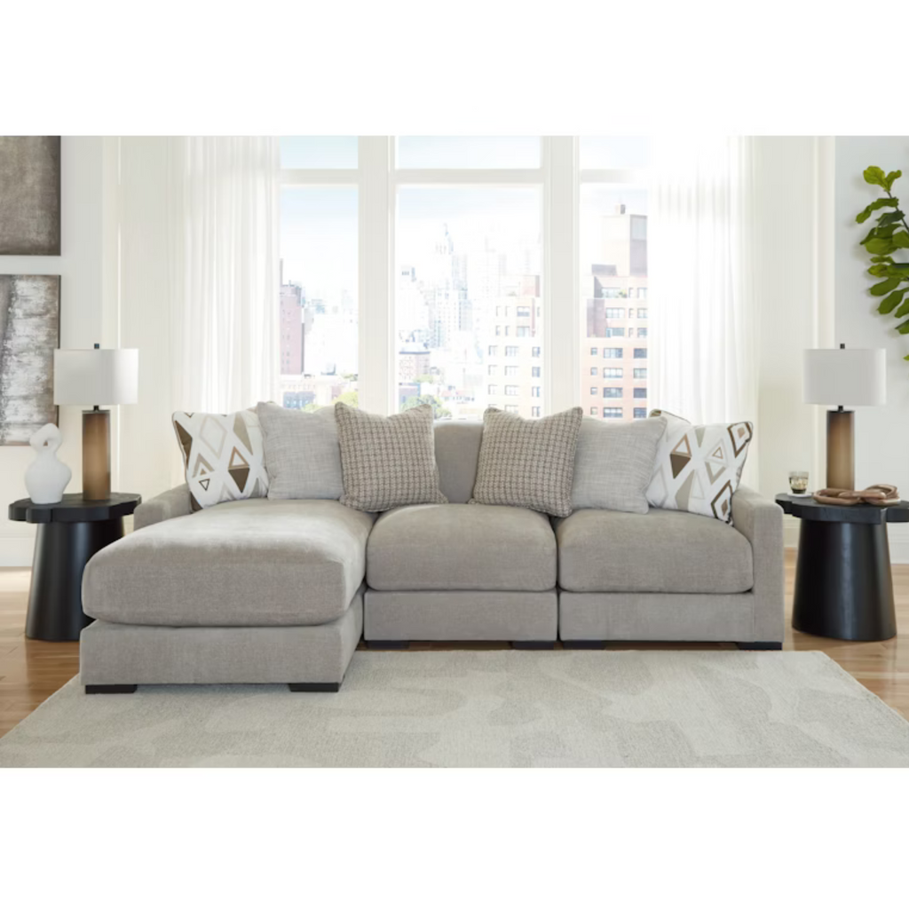 20305S3| Aslan Court 3-Piece Sofa Sectional with Chaise