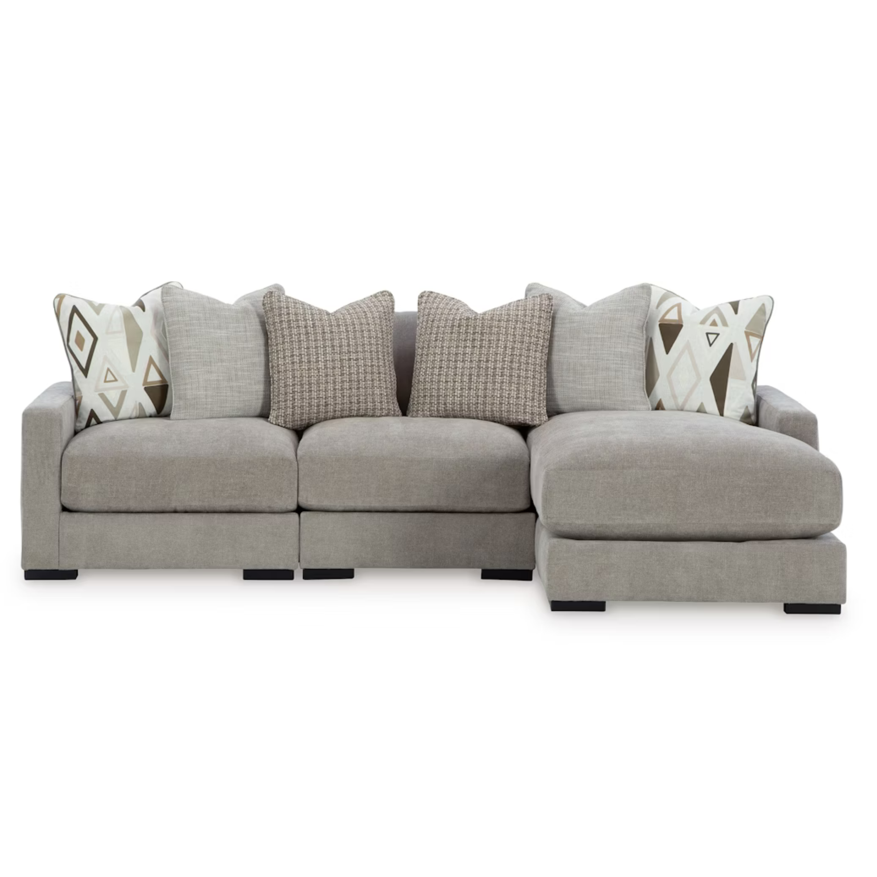 20305S4| Aslan Court 3-Piece Sofa Sectional with Chaise