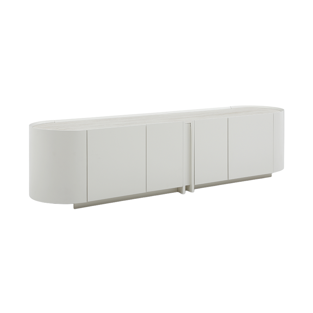 Valmont TV Stand Alabaster