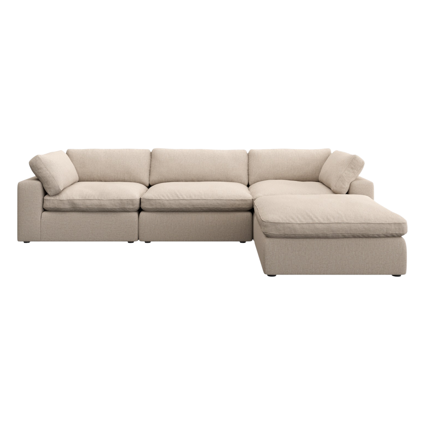 Bloom 4-Piece Modular Sofa Beige