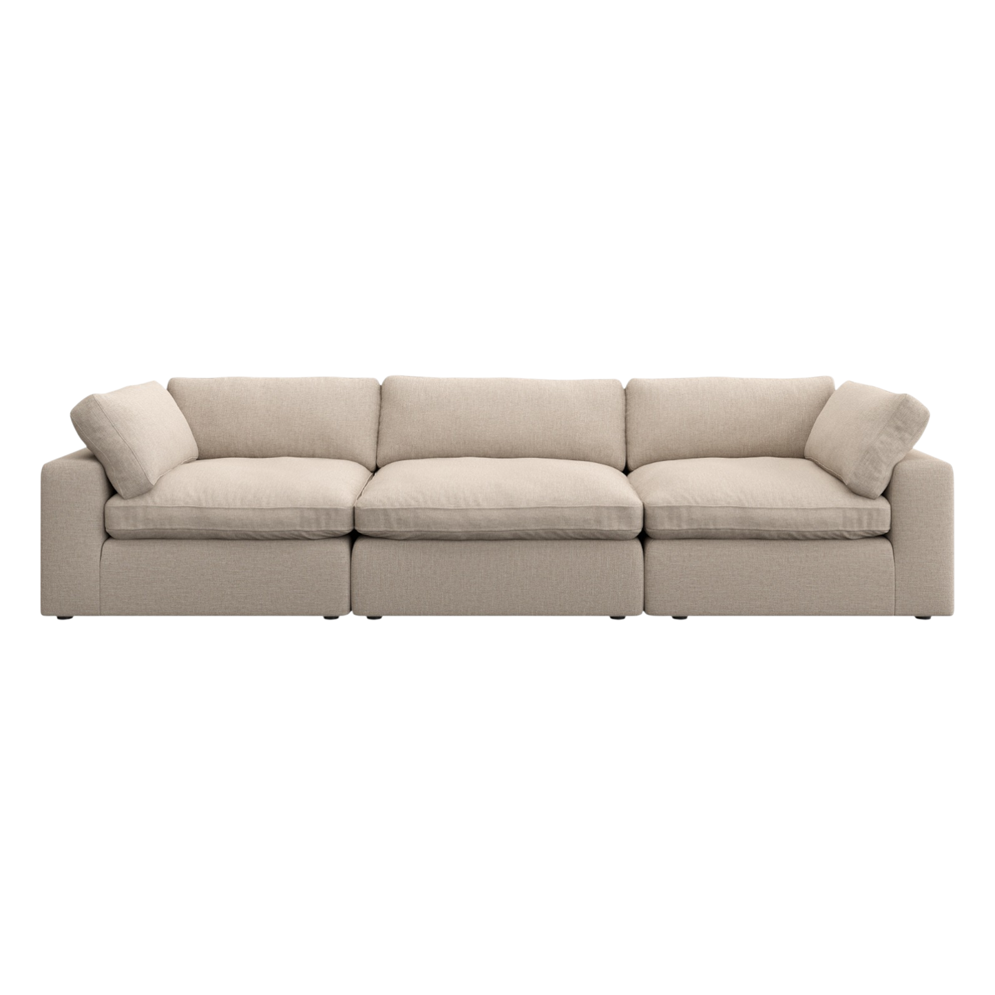 Bloom 3-Piece Modular Sofa Beige