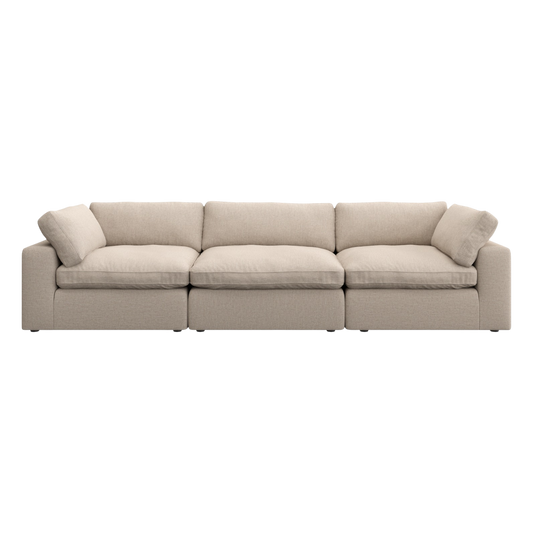 Bloom 3-Piece Modular Sofa Beige