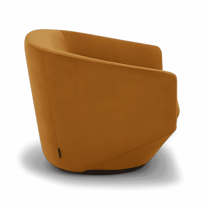 Akira Lounge Chair Dark Yellow