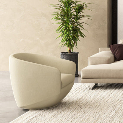 Akira Lounge Chair Off White