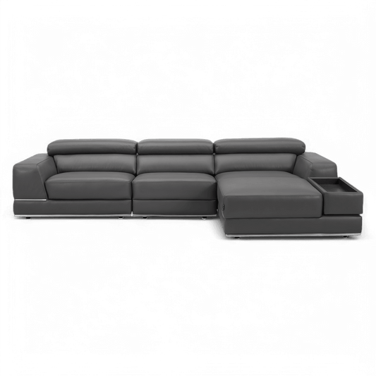Amadeo Modular Sectional Sofa Elephant Gray