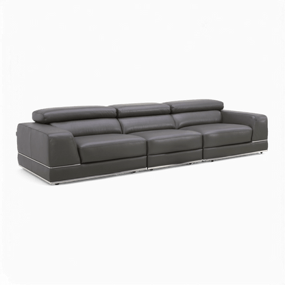 Amadeo 3-Piece Modular Sofa Elephant Gray