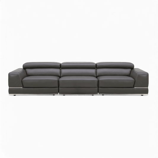 Amadeo 3-Piece Modular Sofa Elephant Gray
