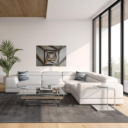 Amadeo Extended Modular Sectional Sofa White