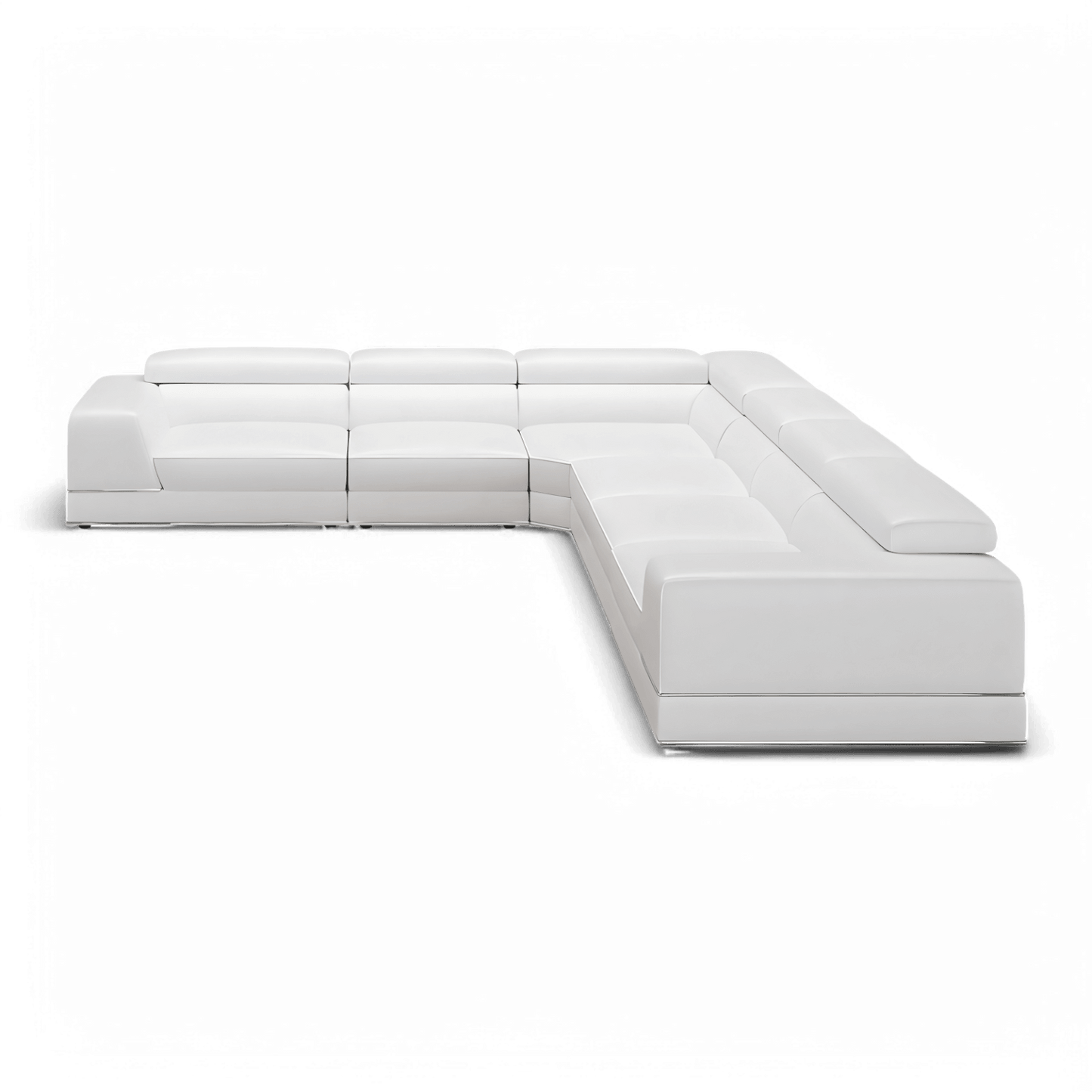 Amadeo Extended Modular Sectional Sofa White