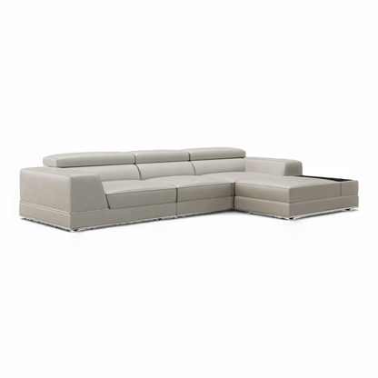 Amadeo Modular Sectional Sofa Light Gray