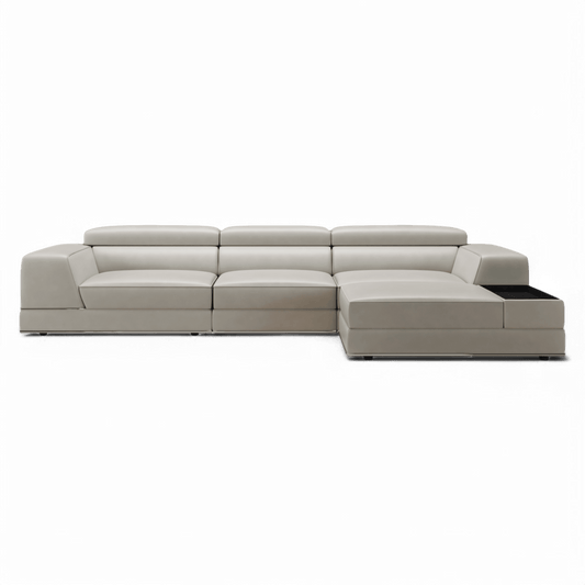 Amadeo Modular Sectional Sofa Light Gray