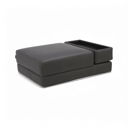 Amadeo Ottoman Elephant Gray