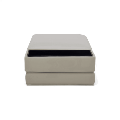 Amadeo Ottoman Light Gray