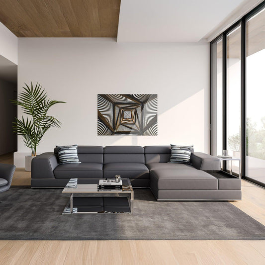 Amadeo 3-Piece Modular Sofa Elephant Gray