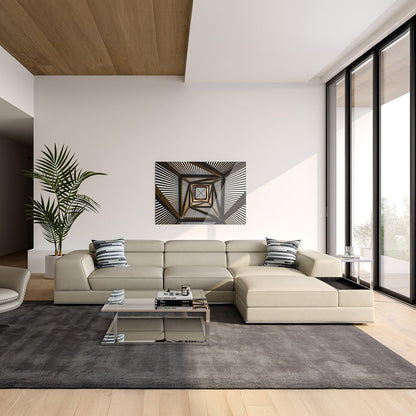 Amadeo 3-Piece Modular Sofa Light Gray