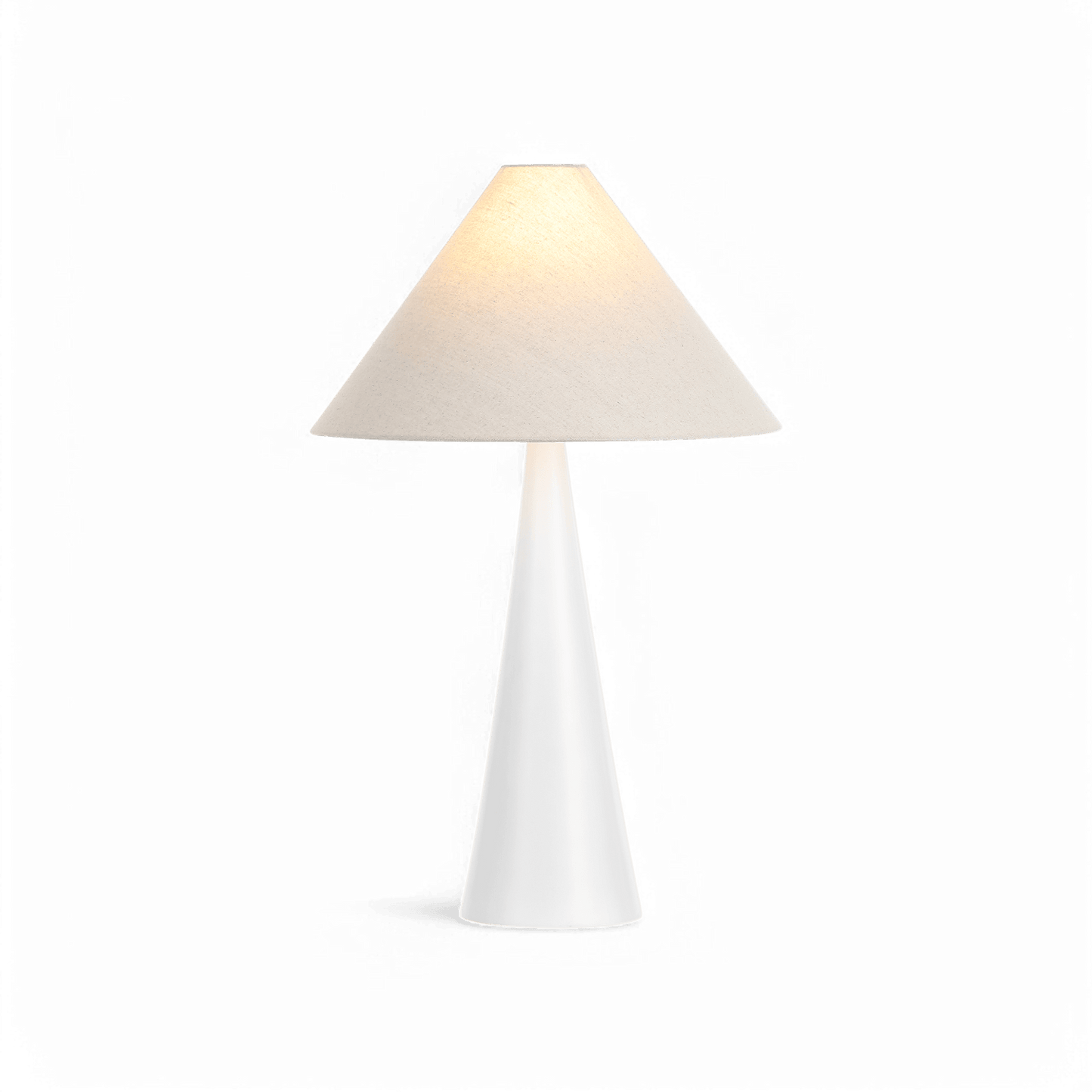 Avela Table Lamp White & Oatmeal