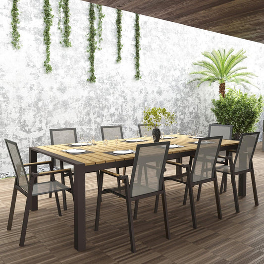 Aviana Outdoor Dining Chair Taupe