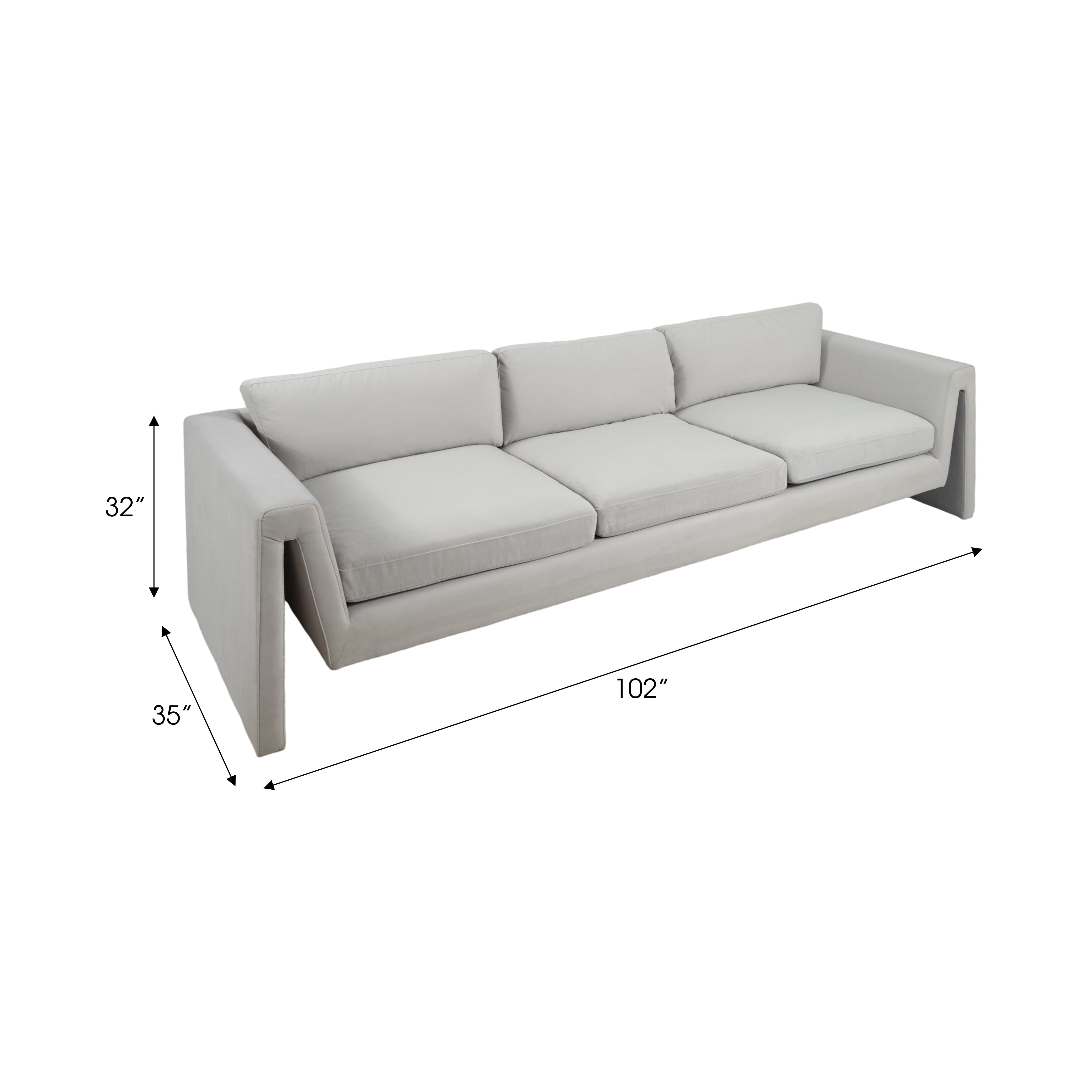104 Larsson Sofa, Gray