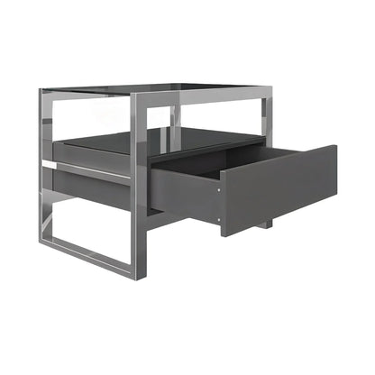 Bari Nightstand Gray
