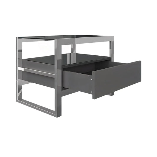 Bari Nightstand Gray
