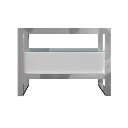 Bari Nightstand White