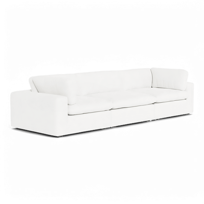 Bloom 3-Piece Modular Sofa White